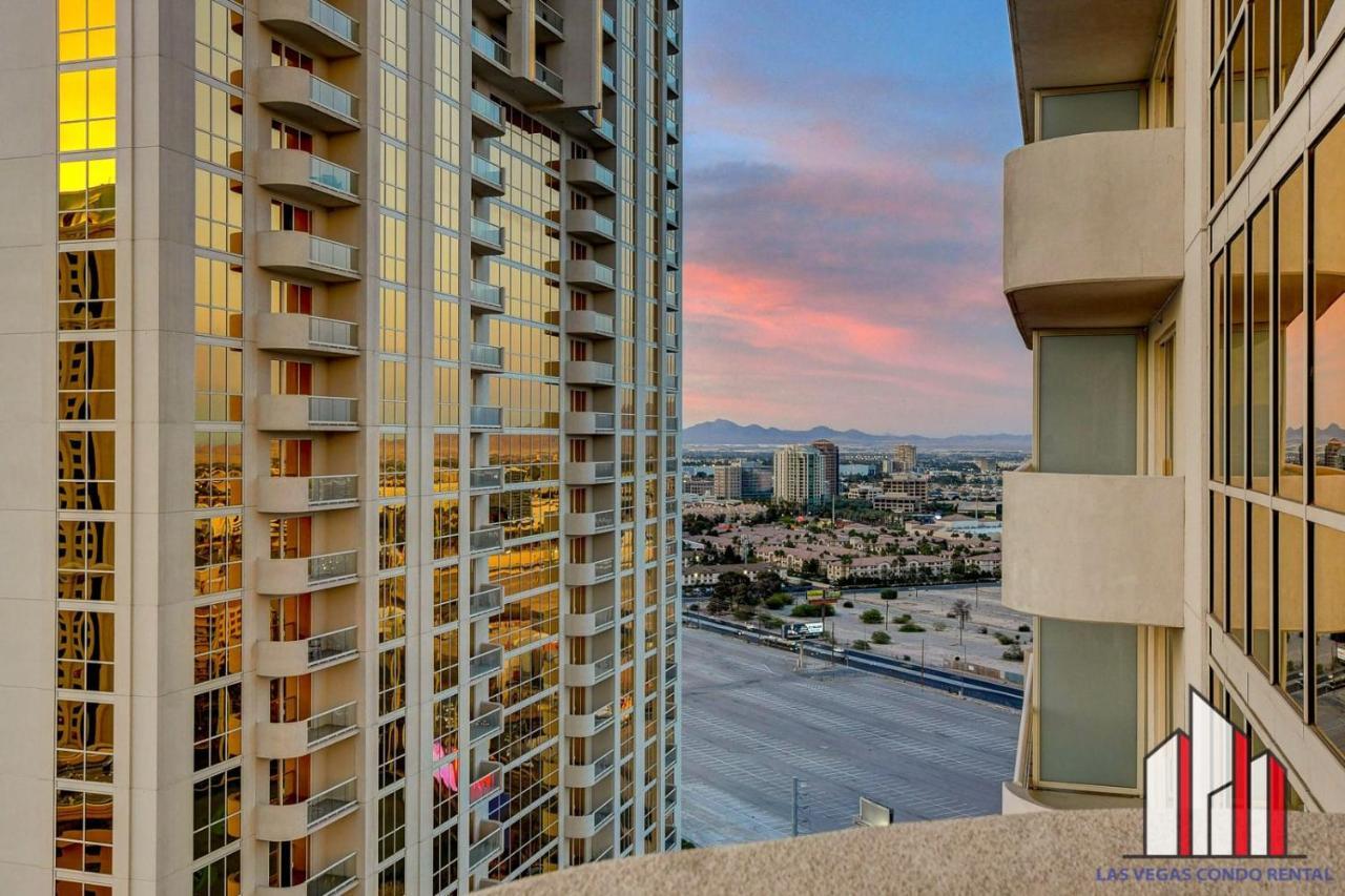Mgm Signature-22-707 F1 Track & Strip View Balcony Las Vegas Ngoại thất bức ảnh