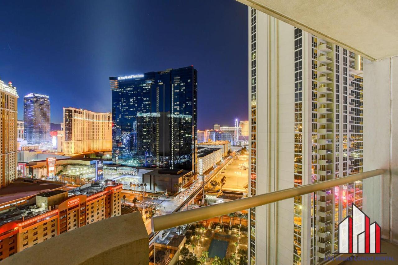 Mgm Signature-22-707 F1 Track & Strip View Balcony Las Vegas Ngoại thất bức ảnh