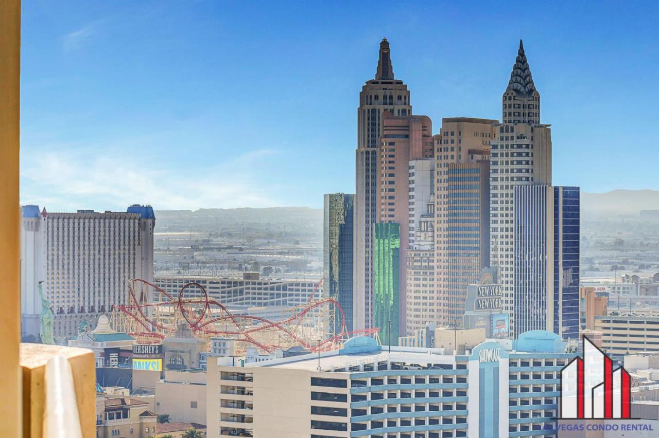 Mgm Signature-22-707 F1 Track & Strip View Balcony Las Vegas Ngoại thất bức ảnh