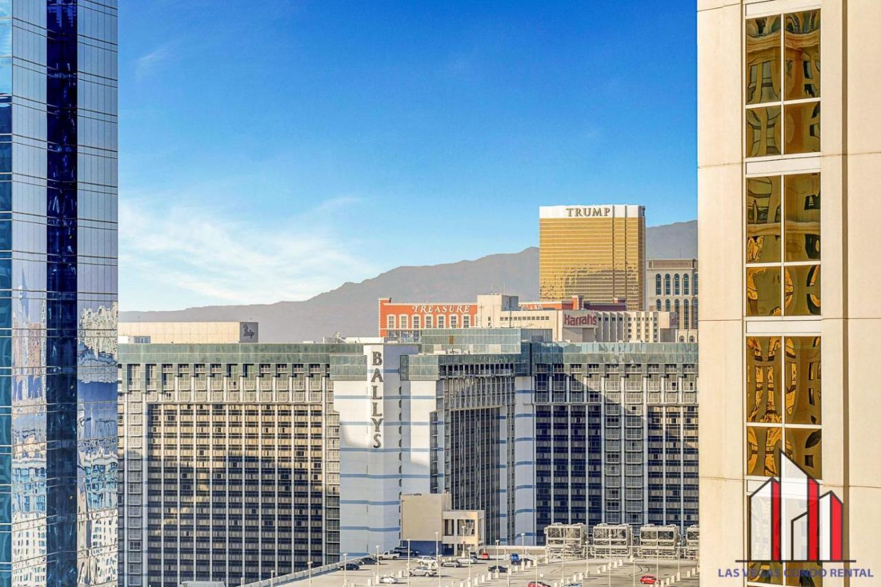 Mgm Signature-22-707 F1 Track & Strip View Balcony Las Vegas Ngoại thất bức ảnh