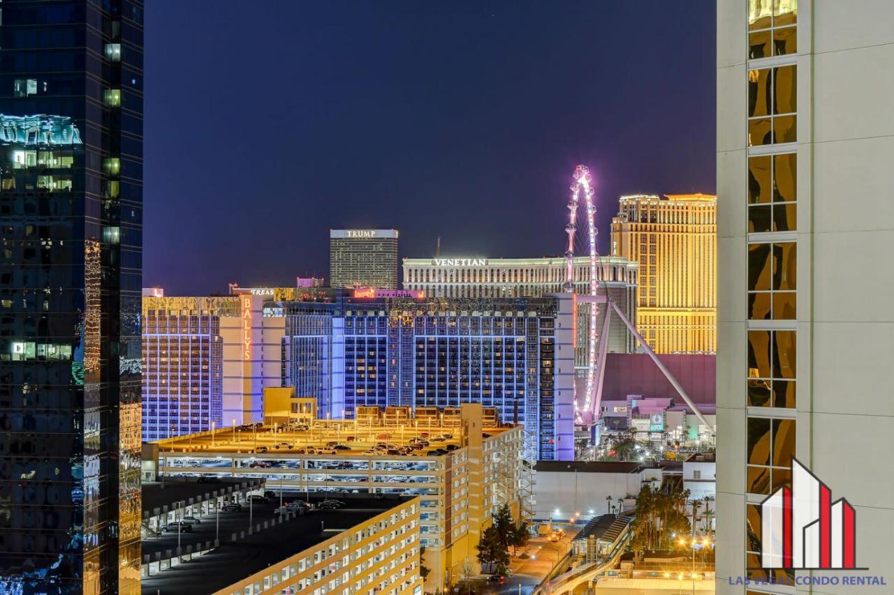 Mgm Signature-22-707 F1 Track & Strip View Balcony Las Vegas Ngoại thất bức ảnh