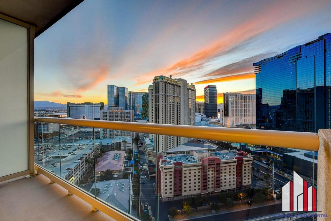 Mgm Signature-22-707 F1 Track & Strip View Balcony Las Vegas Ngoại thất bức ảnh