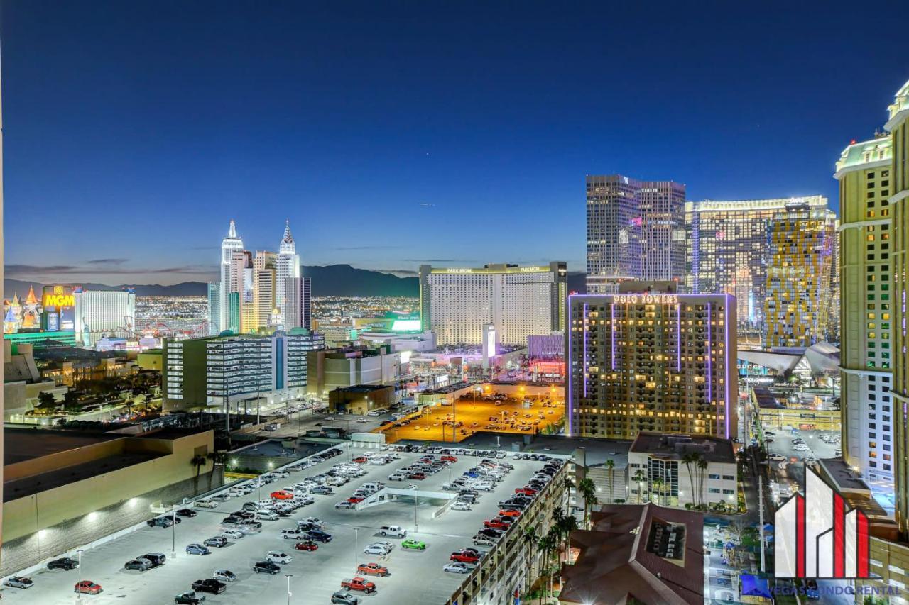 Mgm Signature-22-707 F1 Track & Strip View Balcony Las Vegas Ngoại thất bức ảnh