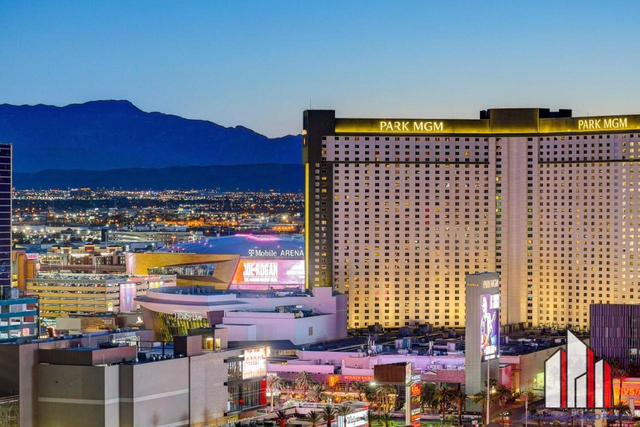Mgm Signature-22-707 F1 Track & Strip View Balcony Las Vegas Ngoại thất bức ảnh