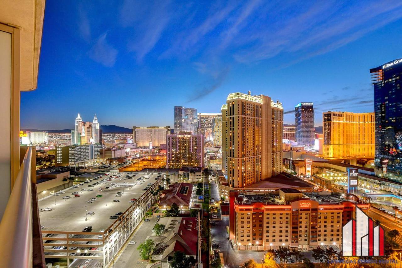 Mgm Signature-22-707 F1 Track & Strip View Balcony Las Vegas Ngoại thất bức ảnh